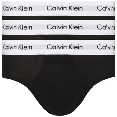 Foto van Calvin Klein 3 pack slips black U2661G-001