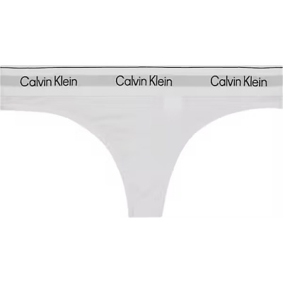 Foto van CALVIN KLEIN THONG WHITE LV00QF8518100