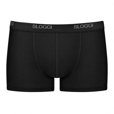 Foto van SLOGGI MEN BASIC SHORT 2 PACK BLACK