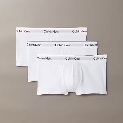 Foto van CALVIN KLEIN LOW RISE TRUNK SLV00NB4389100 3-PACK