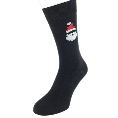 Foto van BONNIE DOON MR CLAUS CHRISTMAS SOCK BLACK