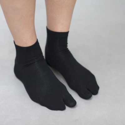 Foto van Bonnie Doon BIG TOE SOCK BLACK