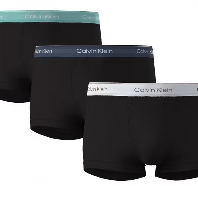 Foto van CALVIN KLEIN ICON COTTON STRETCH RELAXED FIT TRUNKS 3 PACK