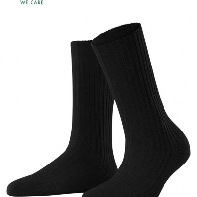 Foto van FALKE DAMES COSY WOOL BOOT DAMEN BLACK