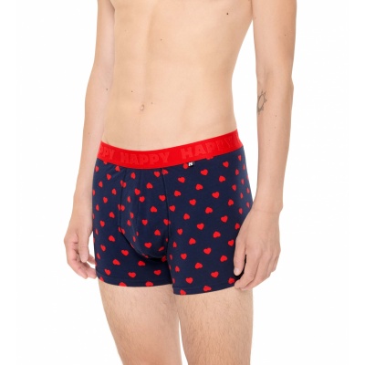 HAPPY SOCKS 1-PACK HEARTS SHORT BOXER