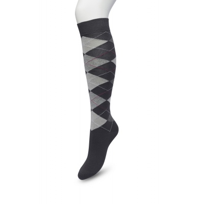 Foto van BONNIE DOON ARGYLE KNEE HIGH GREY
