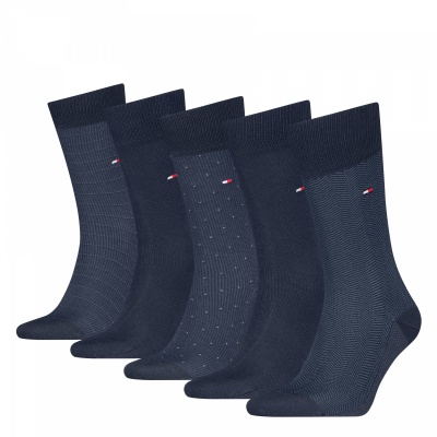 Foto van TH MEN SOCK 5P GIFTBOX HERRINGBON NAVY 