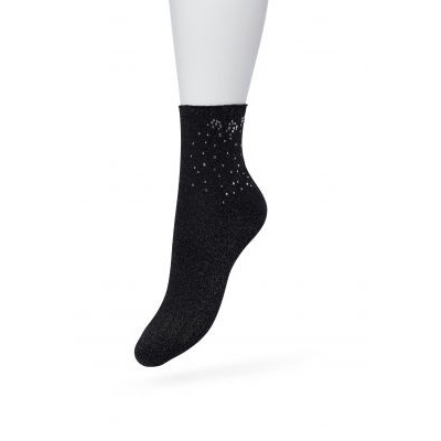 Foto van BONNIE DOON STRASS SOCK BLACK LL201505