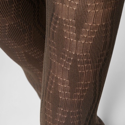 Foto van OROBLU PANTY GEOLINE CHOCOLATE 3
