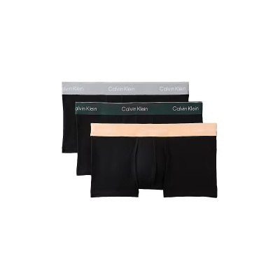 Foto van CALVIN KLEIN ICON LOW RISE TRUNKS 3 PACK LV00NB43893ZK