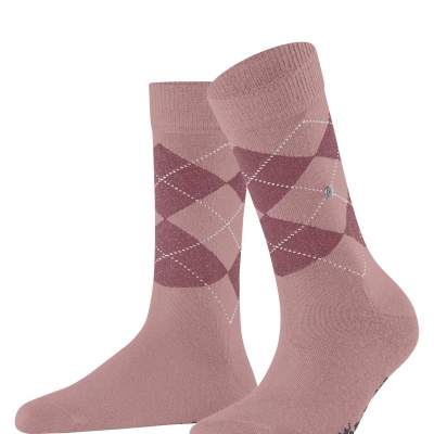 Foto van BURLINGTON MARYLEBONE SOCKS GLITTER ROZE
