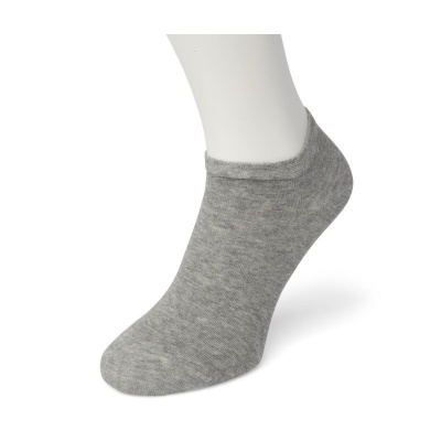 Foto van BONNIE DOON COTTON SNEAKER SOK LIGHT GREY HEATHER