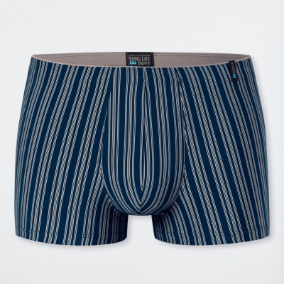 Foto van SCHIESSER SHORTS BLAUW GESTREEPT 183146-803
