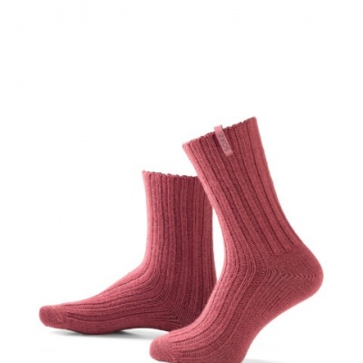 Foto van SOXS StreetWear, medium, bordeauxrode wol, maroon mist , 37-41 SOX3853