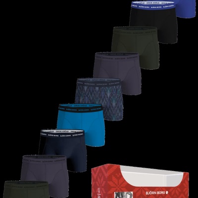Foto van BJORN BORG PREMIUM COTTON STRETCH BOXER 9 PACK 10005200-MP001