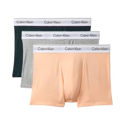 Foto van CALVIN KLEIN ICON COTTON STRETCH RELAXED FIT TRUNKS 3 PACK LV00NB42863ZL
