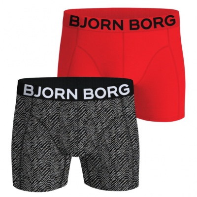 Foto van BJORN BORG 2 PACK BOXER ORGANIC COTTON STRETCH 10006373-MP005