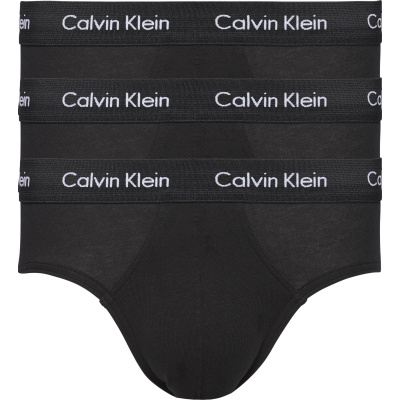 Foto van Calvin Klein 3 pack slips black U2661G-XWB