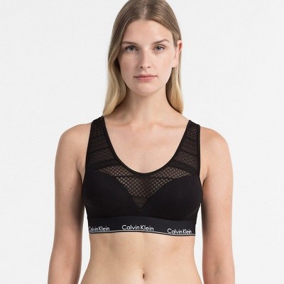 Calvin Klein lace push-up BRALETTE QF4670E-001 Zwart Calvin Klein lace push-up BRALETTE QF4670E-001 Zwart
