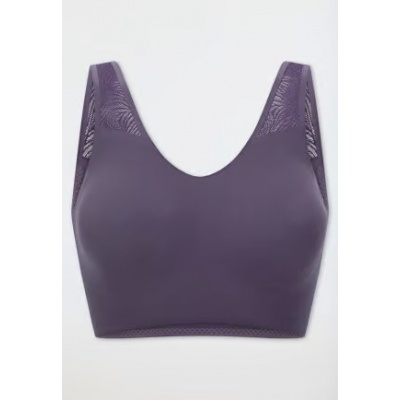 Foto van SCHIESSER BUSTIER VARIABELE UIT UNIVERSELE PADS KANT INDIGO - INVISIBLE SOFT LACE