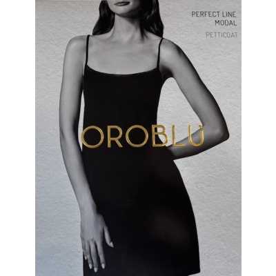 Foto van OROBLU PERFECT LINE MODAL PETTICOAT BLACK