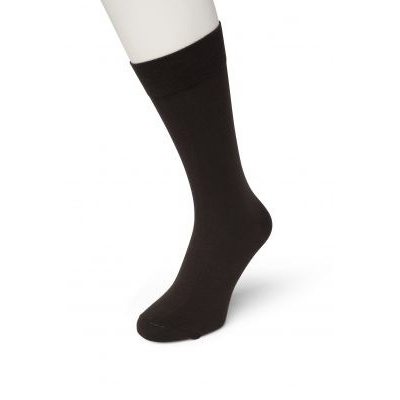 Foto van BONNIE DOON COTTON SOCK BD632401 DARK BROWN