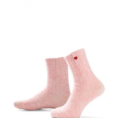 Foto van SOXS Originals, medium, roze wol, sweetheart, 37-41 SOX3810