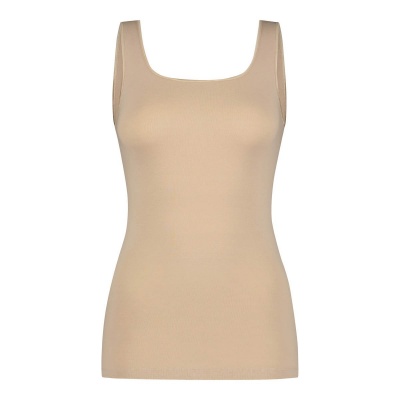 Foto van TEN CATE SINGLET KATOEN BEIGE