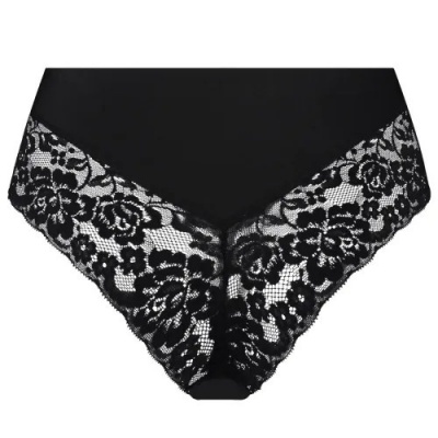 Foto van TEN CATE SECRETS HIGH WAIST BRAZILIAN LACE BLACK