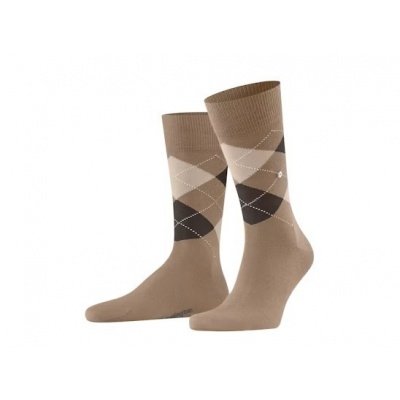 Foto van BURLINGTON EDINBURGH SOKKEN BROWN