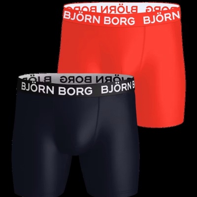 Foto van BJORN BORG SHORTS PERFORMANCE 2 PACK 10006252-MP001