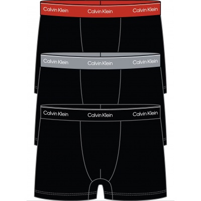 Foto van CALVIN KLEIN ICON COTTON STRETCH RELAXED FIT TRUNKS 3 PACK LV00NB42860AZ