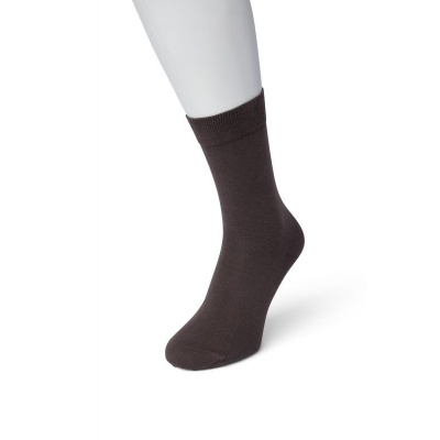 Foto van BONNIE DOON BIO COTTON SOCK DARK BROWN
