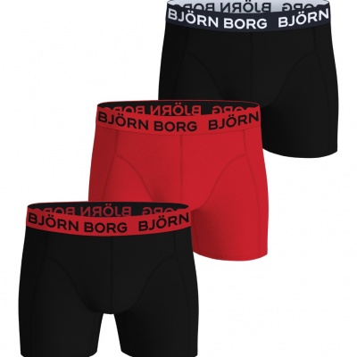 Foto van BJORN BORG 3-PACK BOXER COTTON STRETCH 10006311-MP008