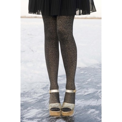 Bonnie Doon feest panty tights BN25.19.38 black/gold Bonnie Doon feest panty tights BN25.19.38 black/gold