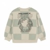 Afbeelding van Daily7 Oversized Sweater Check Print