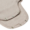 Afbeelding van Noppies Romper rib Nino long sleeve (Taupe Melange)