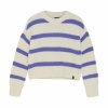 Afbeelding van Indian Blue Knitwear Fuzzy Stripe