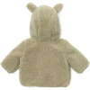 Afbeelding van Little Dutch Newborn teddy vestje soft green