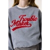 Afbeelding van Garcia Sweater (Dark grey melee)
