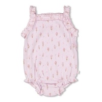 Foto van Feetje Romper pointelle rib AOP - Flower Ranch