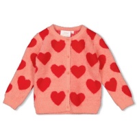 Jubel Vest gebreid AOP - Queen Of Hearts Foto van Jubel Vest gebreid AOP - Queen Of Hearts