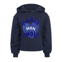 Foto van LOOXS Little hooded sweater with ruffle