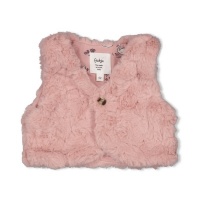 Foto van Feetje Fake fur gilet - Swanlake