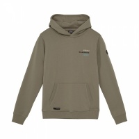 Foto van Indian Blue Hoodie Backprint