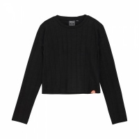 Indian Blue Longsleeve Cropped Foto van Indian Blue Longsleeve Cropped