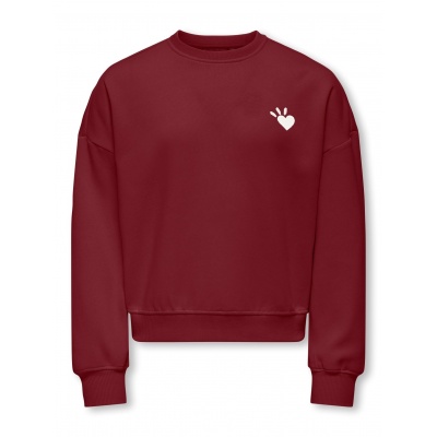 KIDS ONLY KOGTAMMIE LIFE L/S PRINT O-NECK SWT