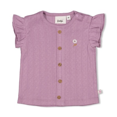 Feetje Top pointelle rib - Flower Ranch