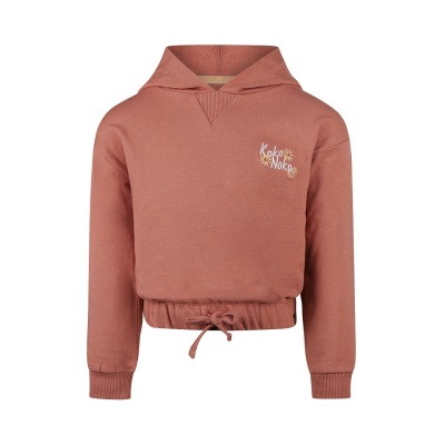Koko Noko Sweater dropped shoulder with hood