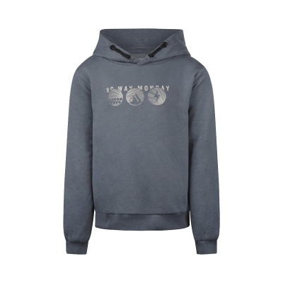 No Way Monday Sweater with hood